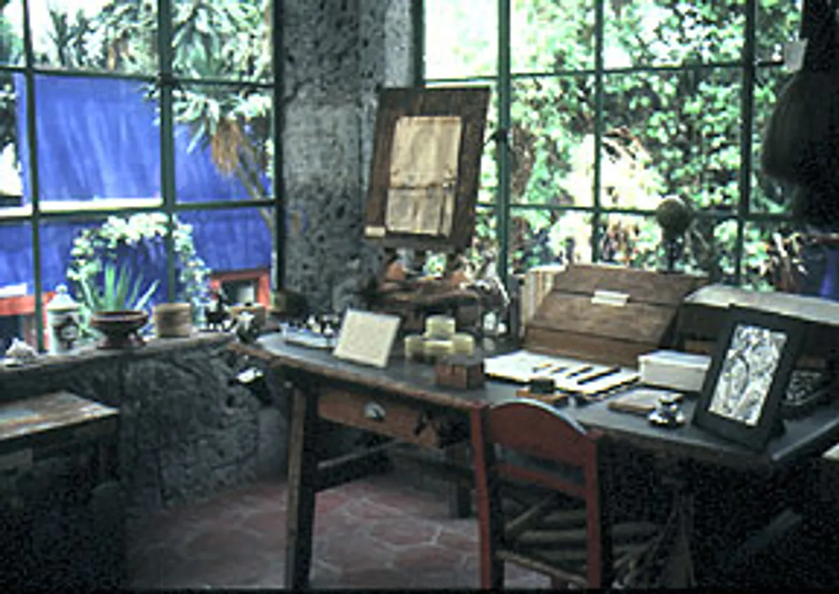 Frida Kahlo's studio