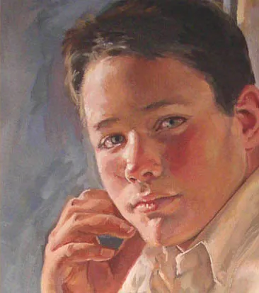 Beverly Branch portrait painting