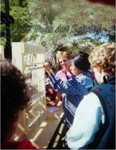 Pearl demonstrating