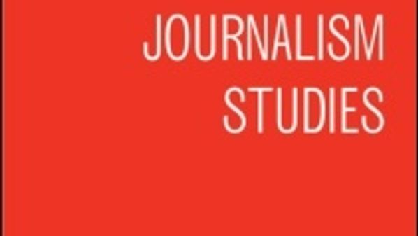 Front cover of Journalism Studies journal