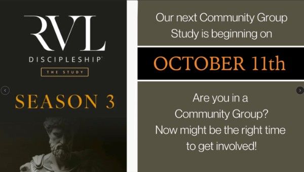 Community Group Kick-off