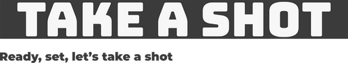 Take a Shot Shopify mağazası logosu