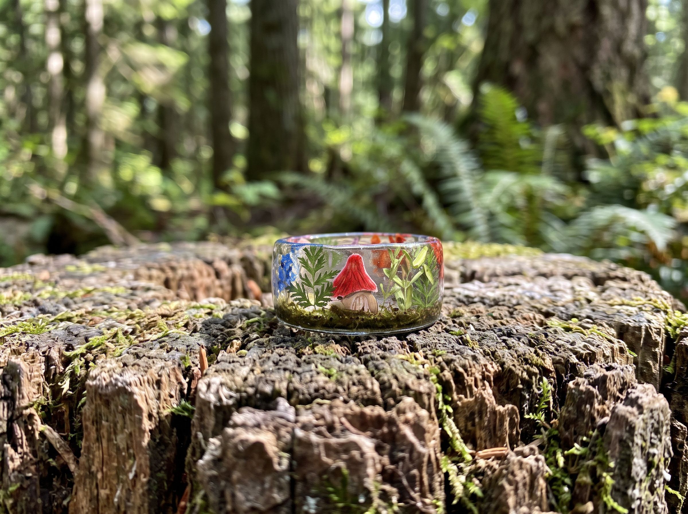 Whimsical Resin Rings