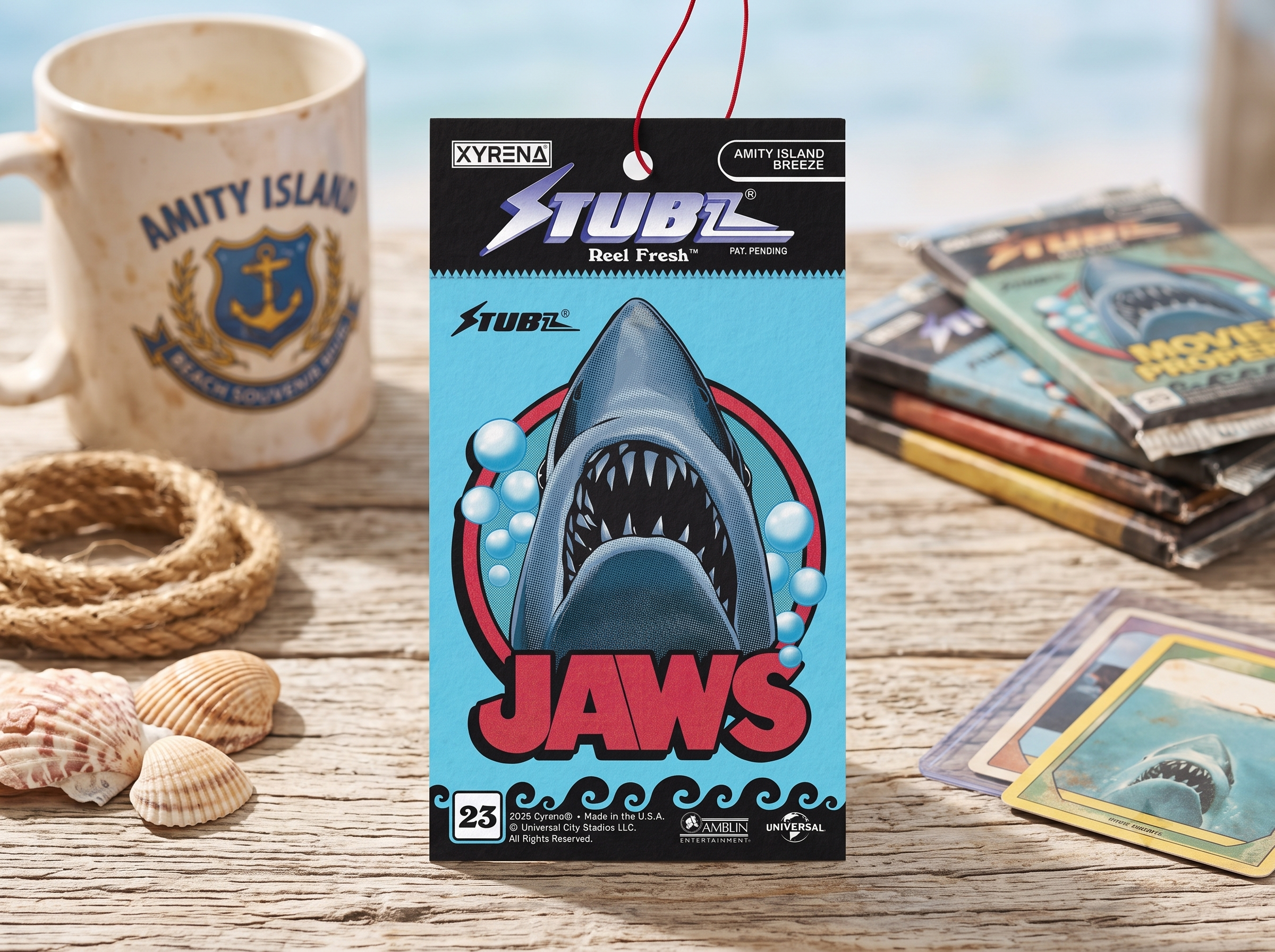 Stubz® Air Freshener Trading Cards