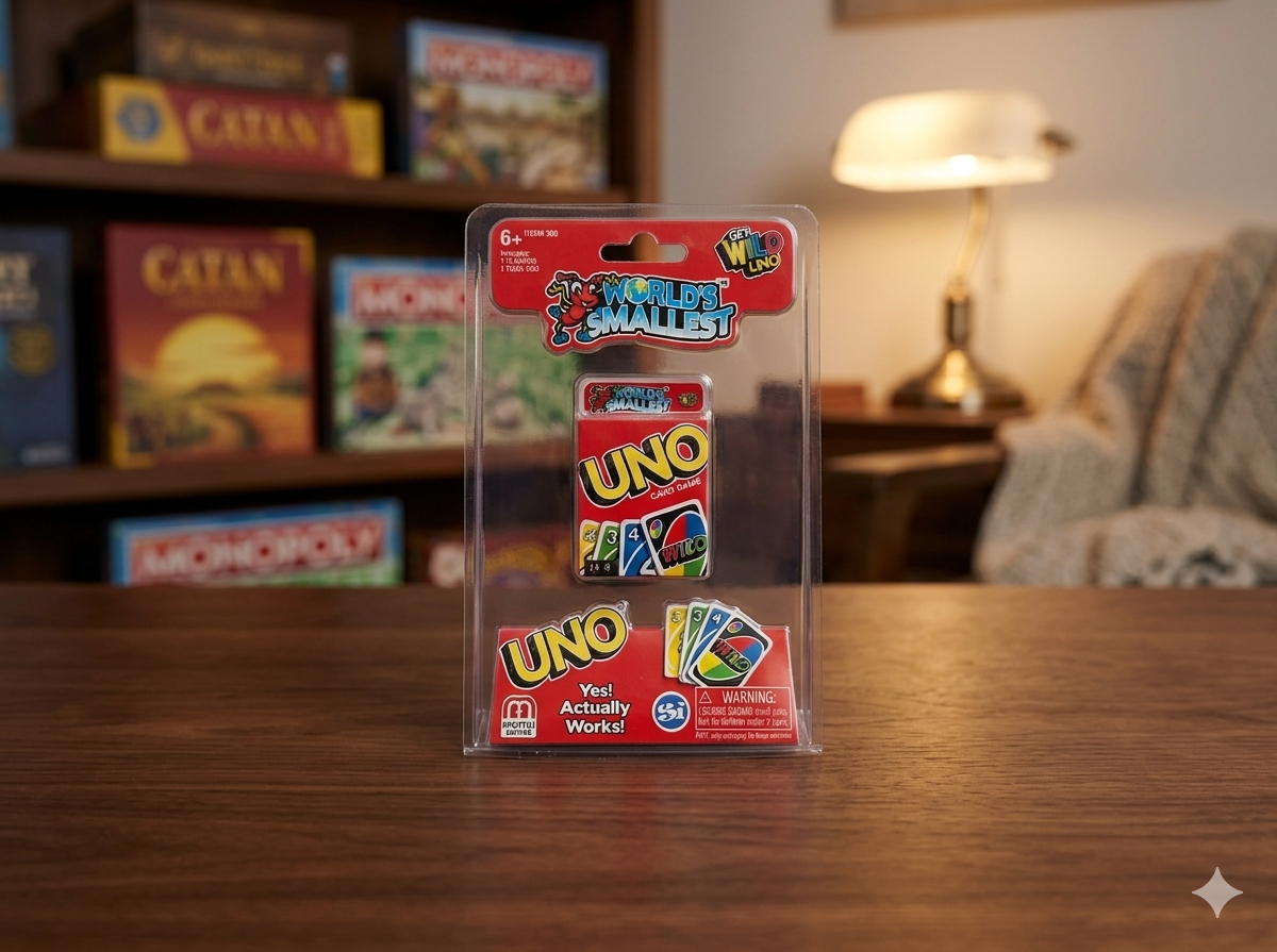 World's Smallest UNO Card Game