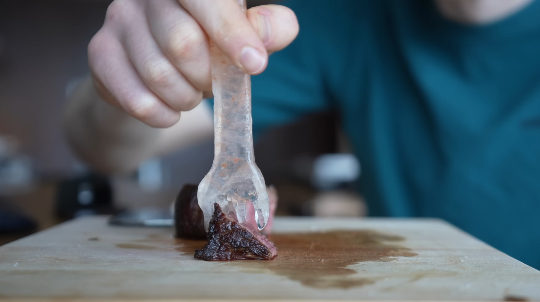 Fork Made Out Of Salt