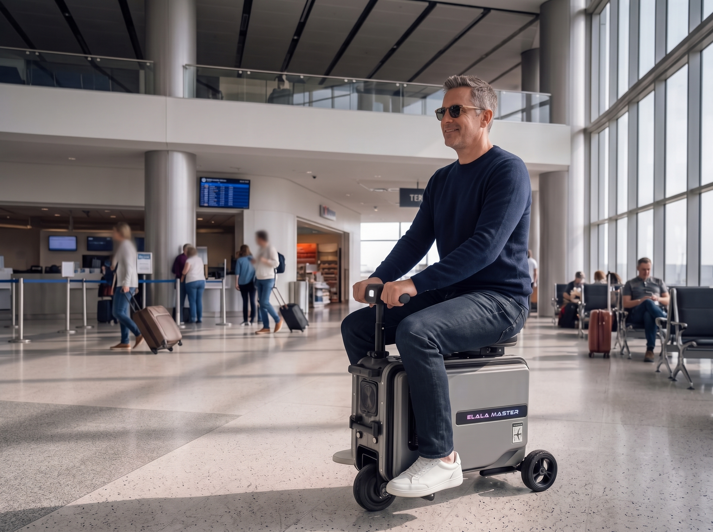 Rideable Luggage Suitcase