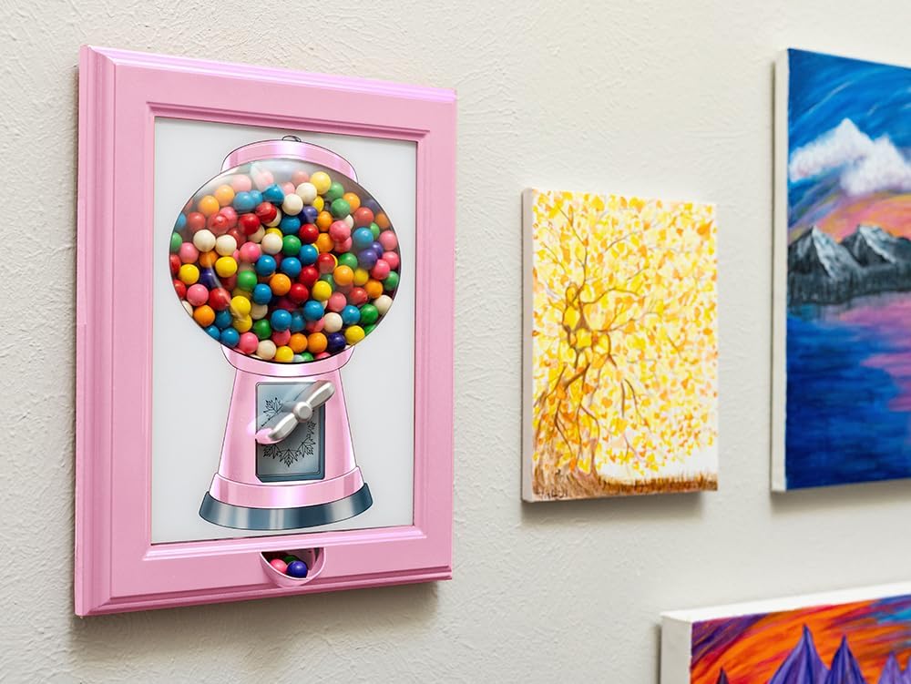 Candy Dispenser in a Picture Frame