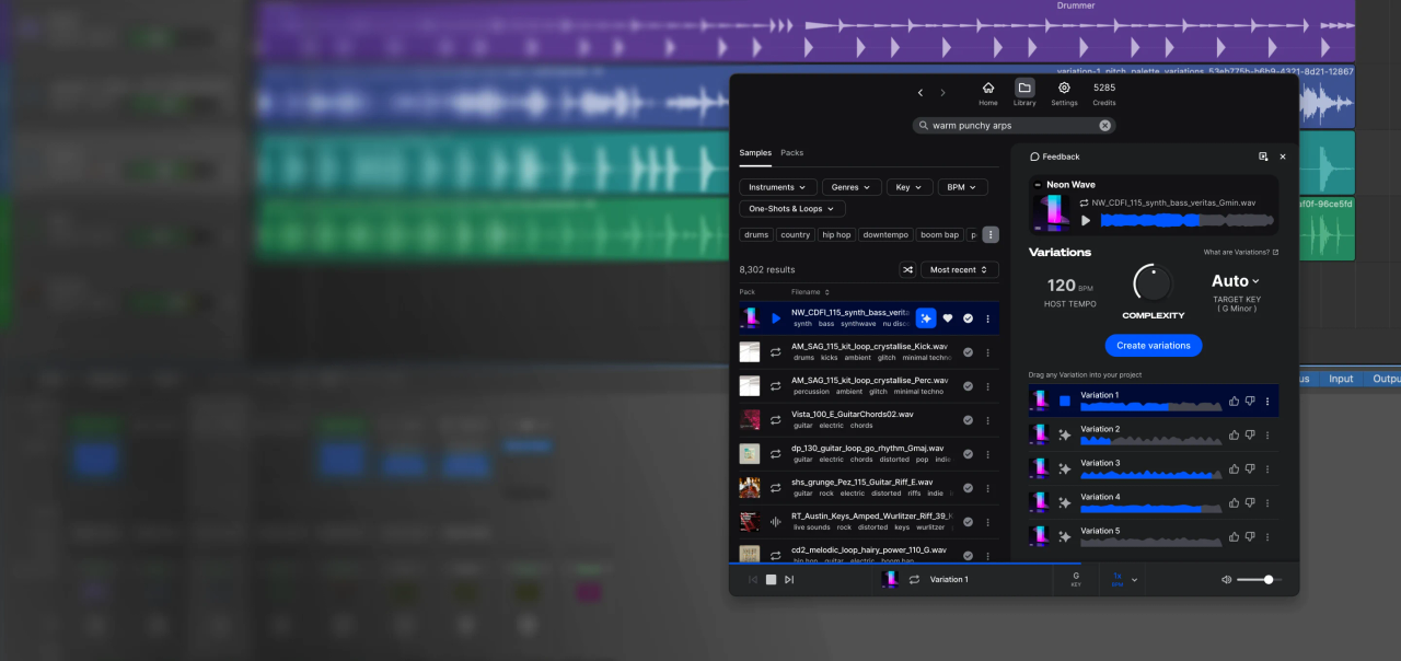 Splice Sounds Plugin x Logic Pro
