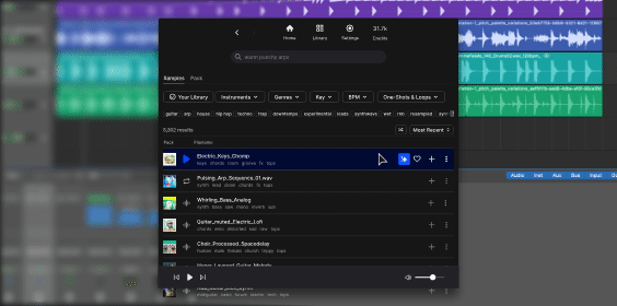 Splice Sounds Plugin