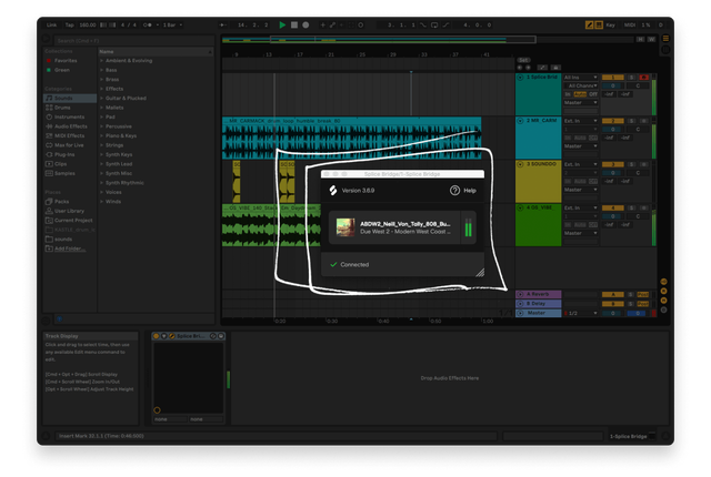 Splice Bridge (VST Plugin): Audition Sounds in your DAW