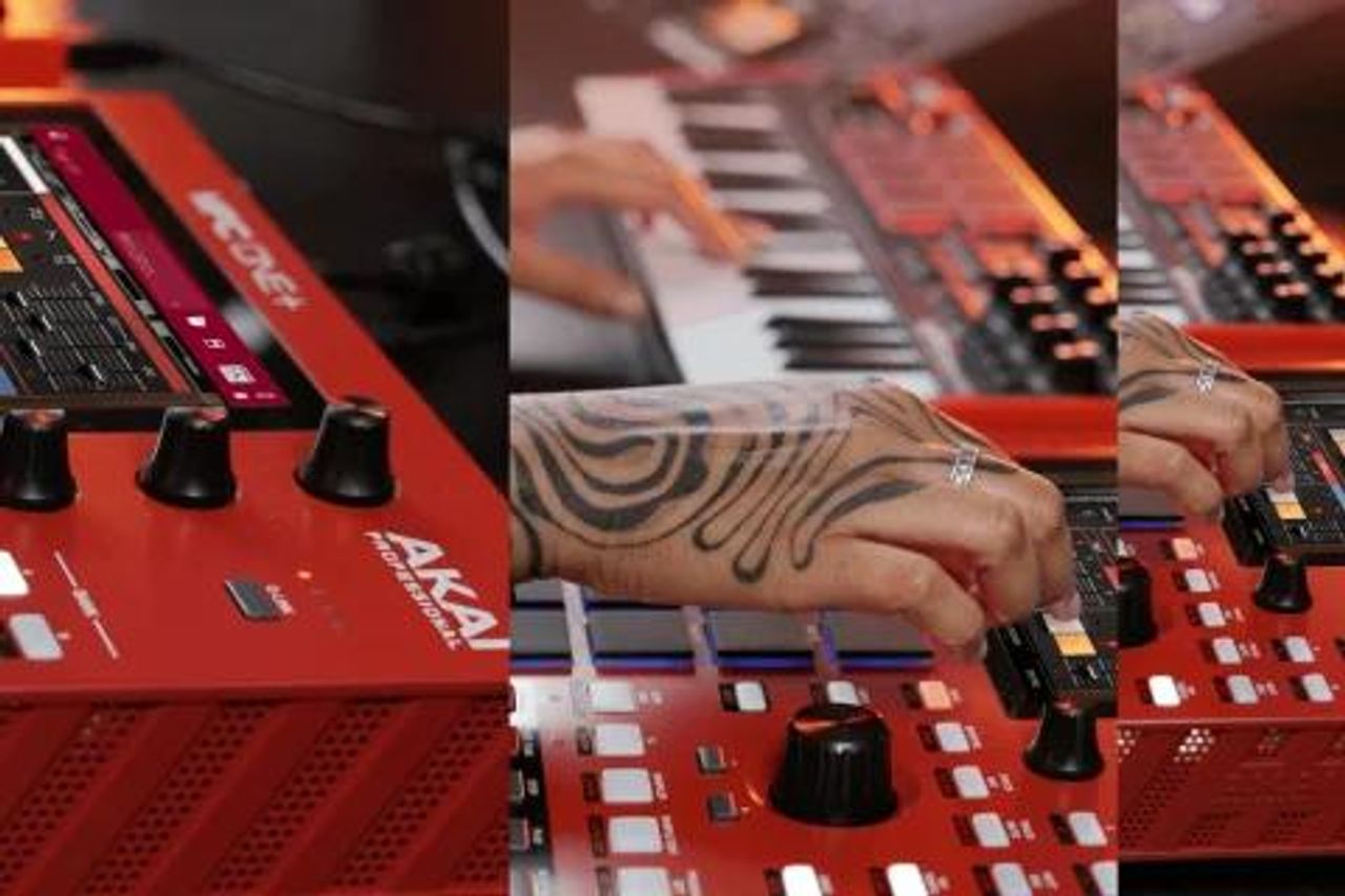 Square photo showing Akai Force, MPK, and MPC products together — promotional bundle imagery