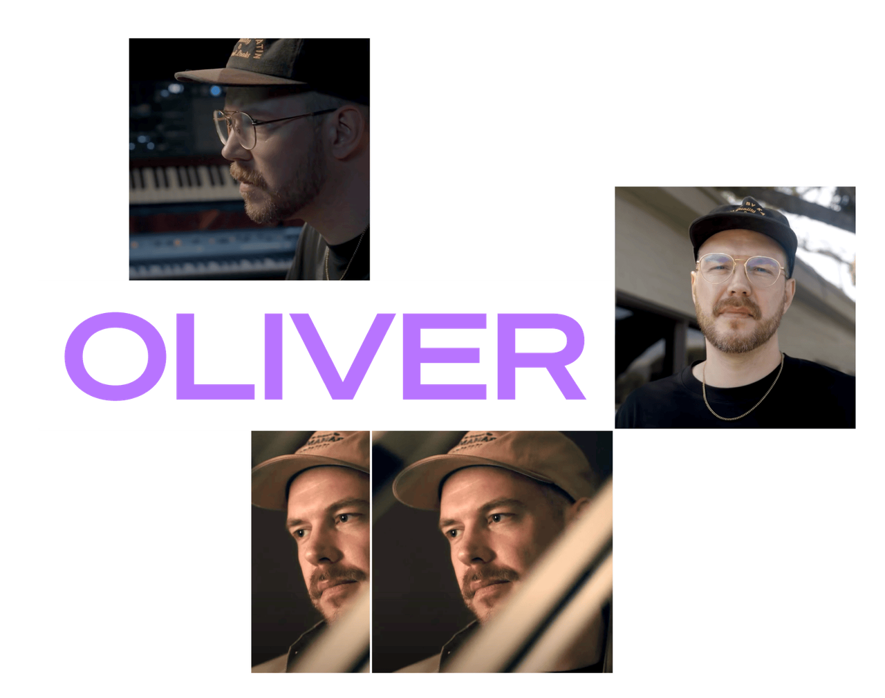 Wide hero banner for Oliver — bright pop/electronic production imagery