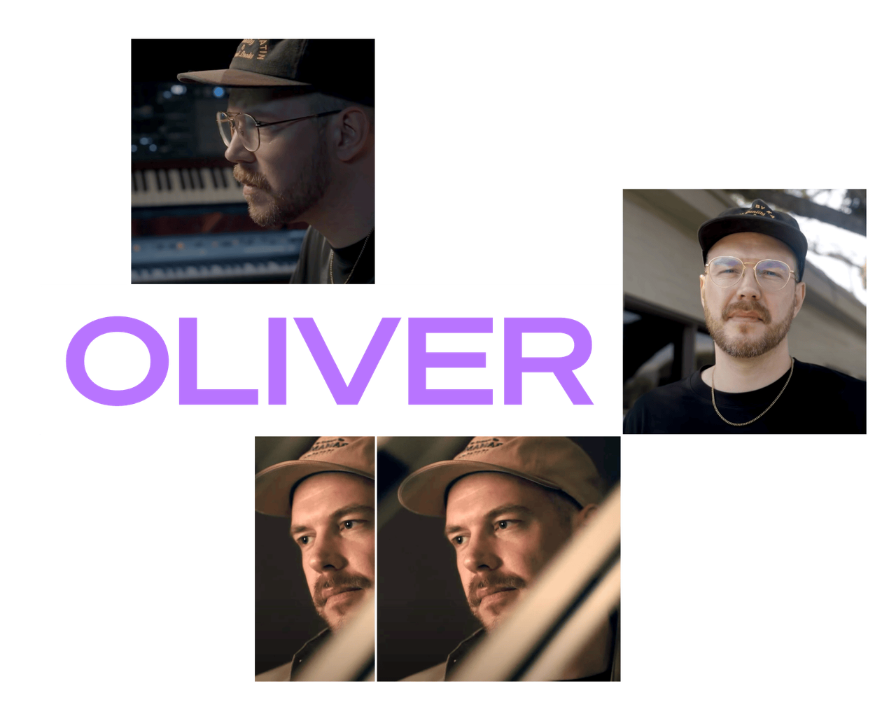 Wide hero banner for Oliver — bright pop/electronic production imagery