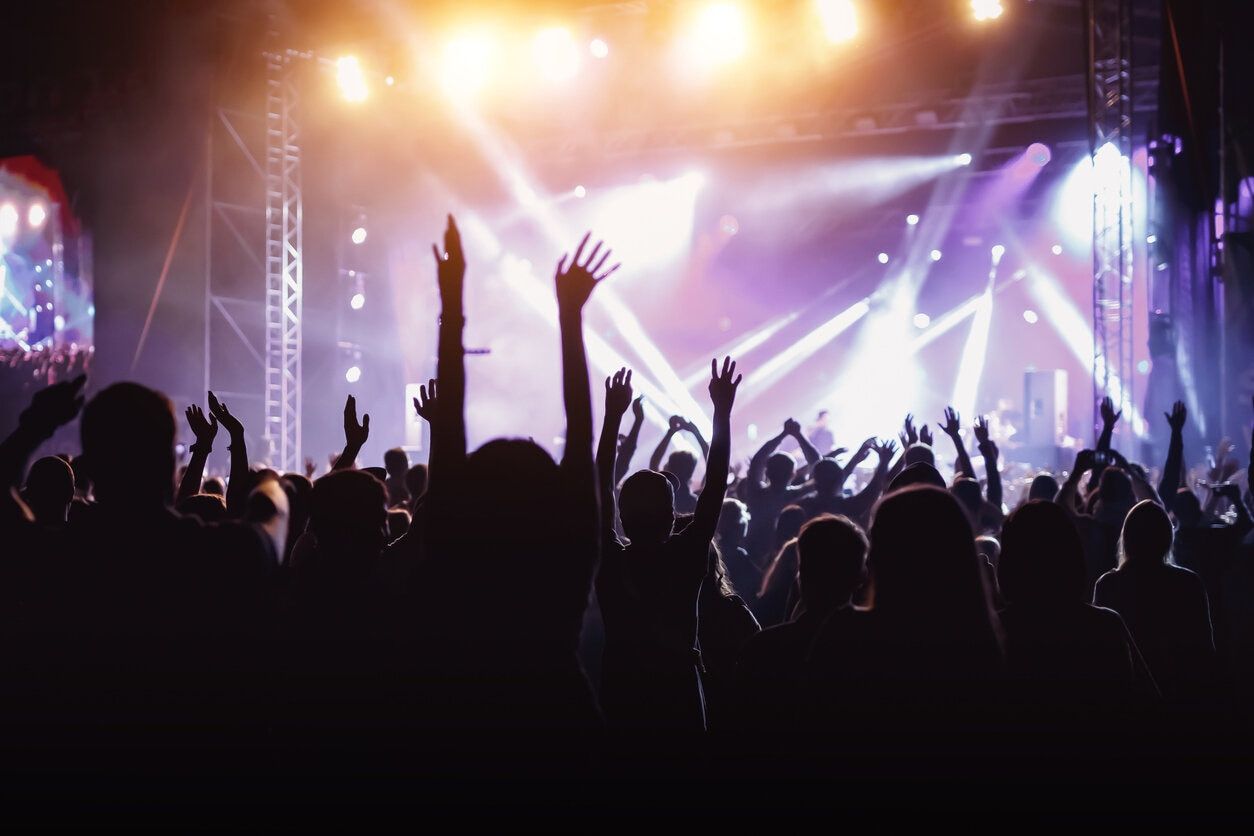 Loud music concert can cause noise-induced hearing loss