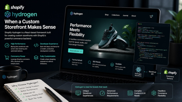 Shopify Hydrogen: When a Custom Storefront Makes Sense