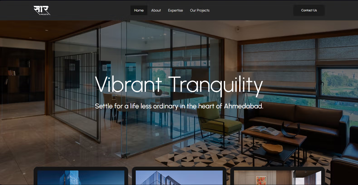 SAAR Projects — Premium Real Estate Experience
