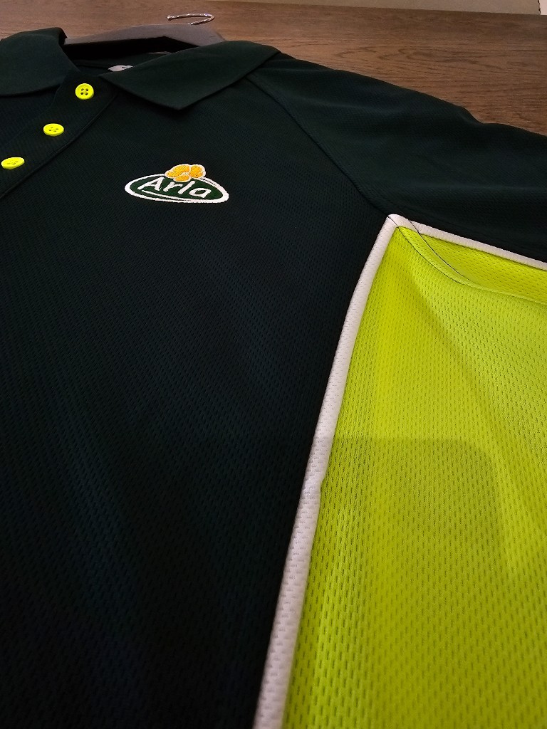 Branded hi-vis corporate polo for private label programme