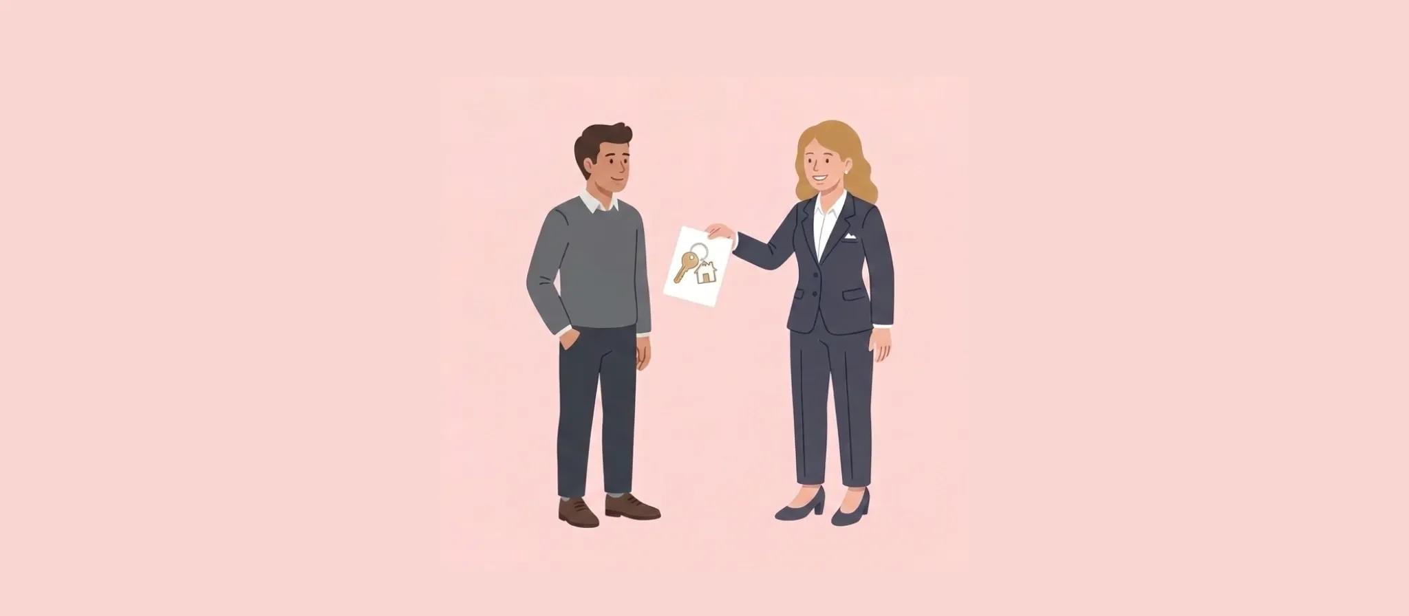 ilustração da Cris, dona da imobiliária click house contando sobre seu caso de sucesso na adminsitração de imóveis usando a tecnologia da Alude