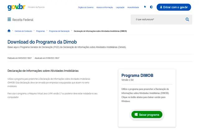 download-do-programa-da-Dimob-2024