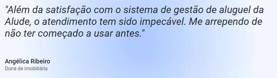 Quem diz que a Alude é confiável?