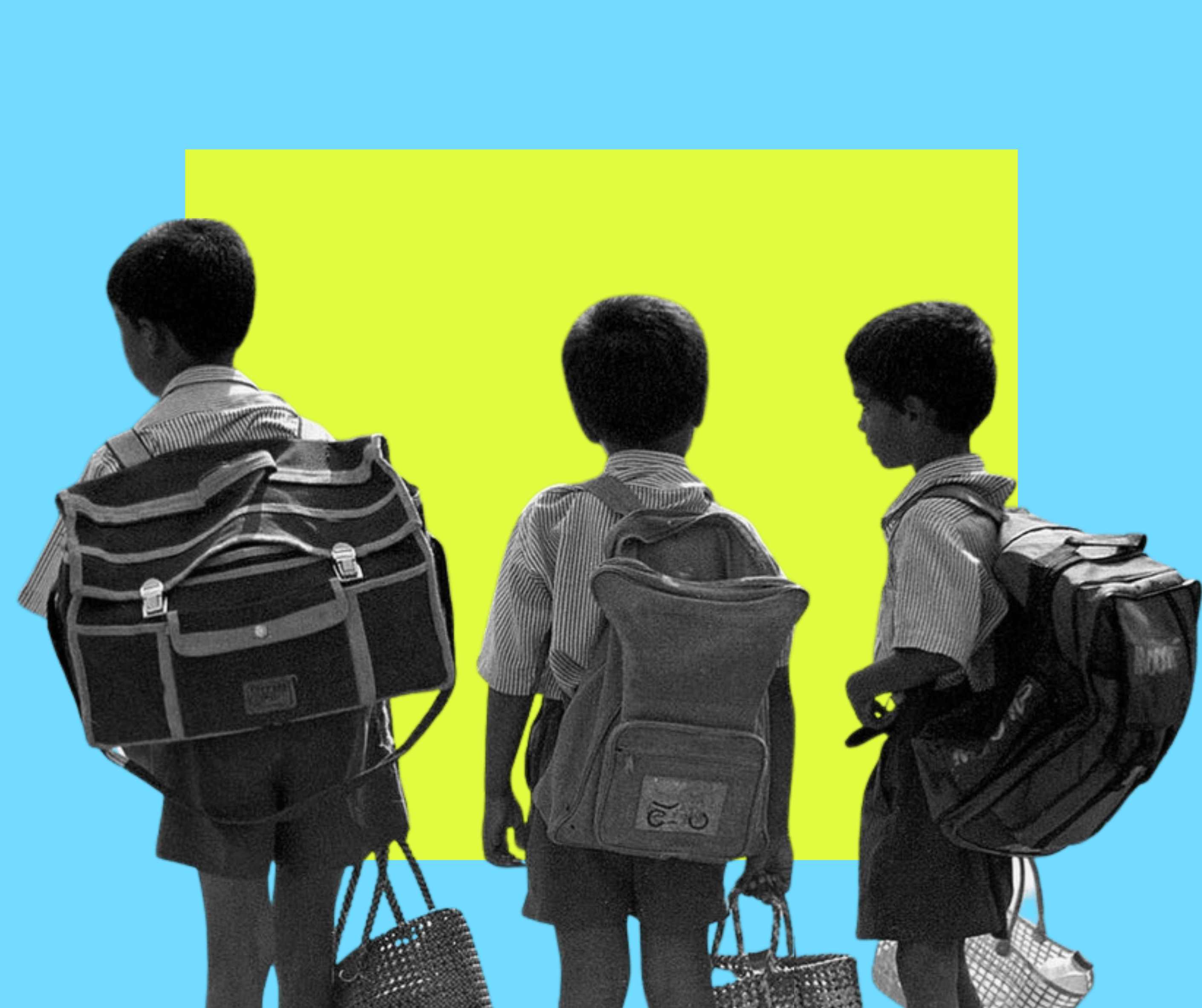 how much should school bags weigh