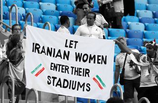 FIFA Iran ban on women in football stadiums