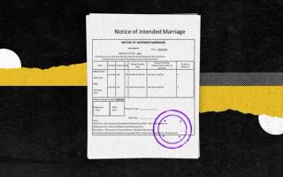 special marriage act notice