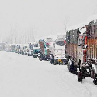 why are there road blocks in kashmir