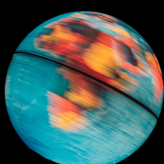 earth tipped over