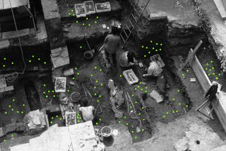 roman burial site shows lead pollution