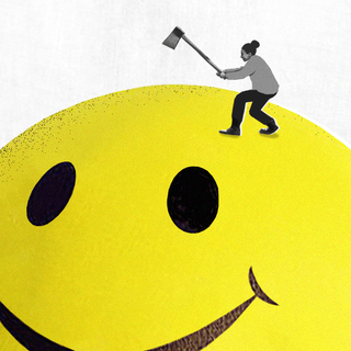 why happy people annoy us
