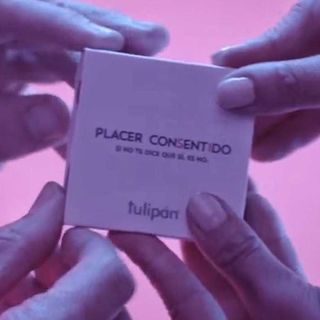 Argentinian 'consent condoms'