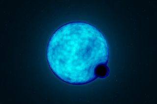 black hole outside our galaxy