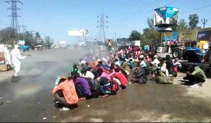 should humans be disinfected?