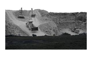 illegal quarrying in Nandi Hills