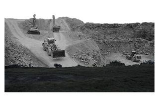 illegal quarrying in Nandi Hills