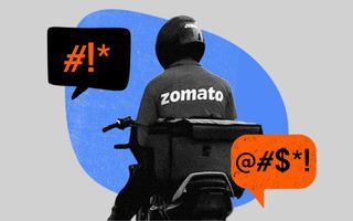 zomato delivery casteist lucknow