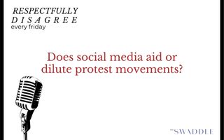 how does social media help protests