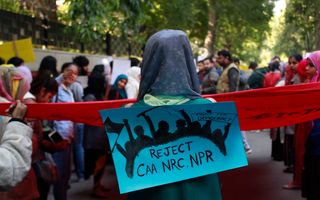 anti-NRC-CAA protest