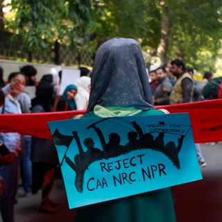 anti-NRC-CAA protest