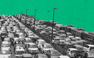 delhi pollution cars