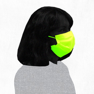 glowing mask covid19