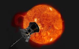 NASA probe touched sun