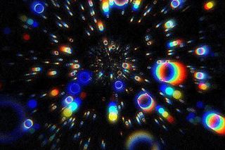 seeing colors when eyes closed