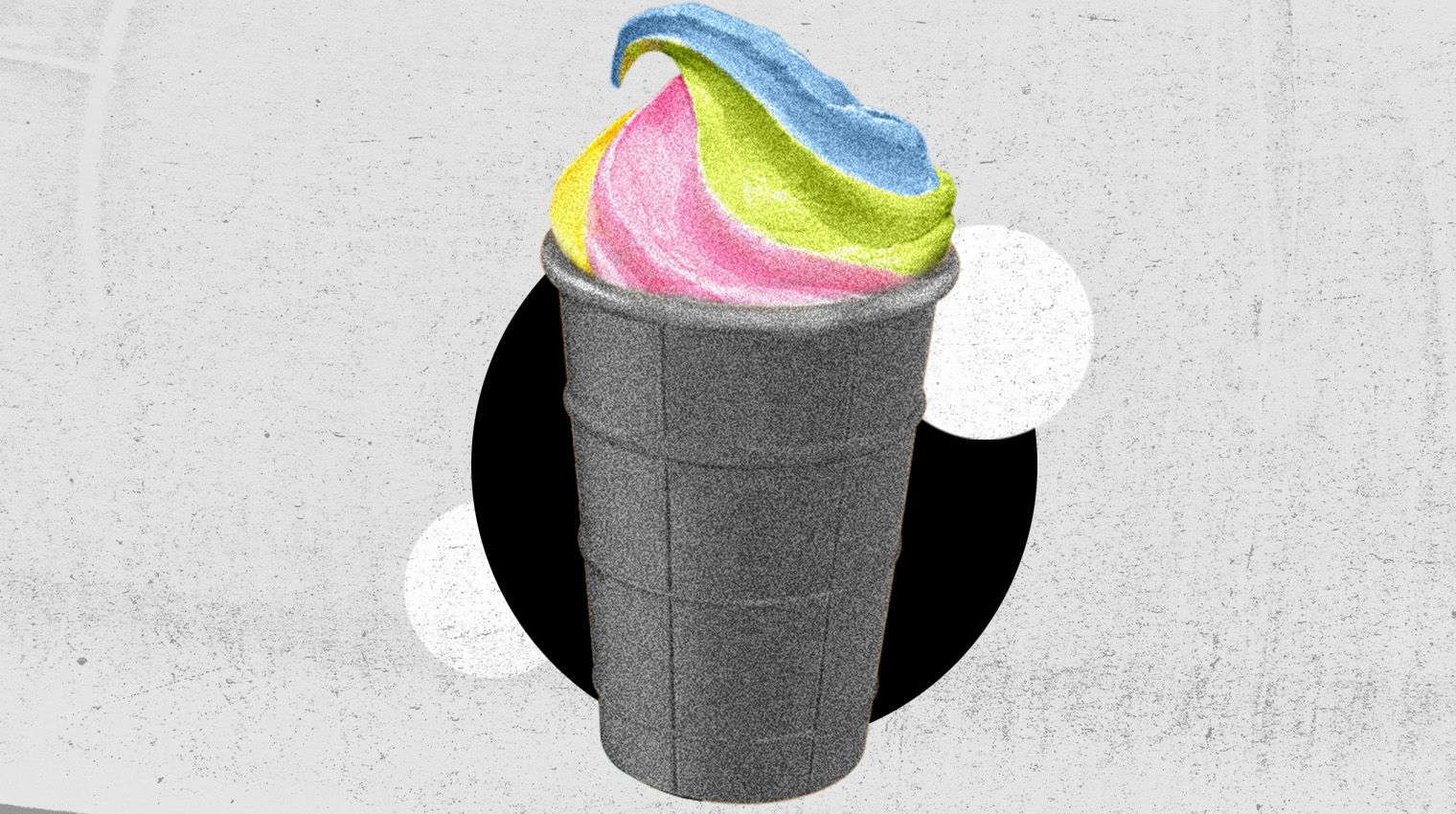 rainbow ice cream russia