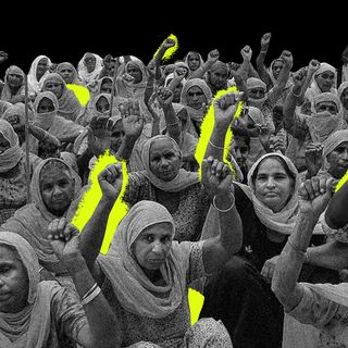 women in India farmers protests
