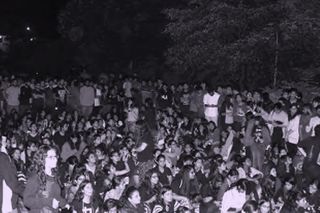 Hidayatullah National Law University hostel protest