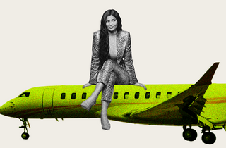 kylie jenner private jet outrage