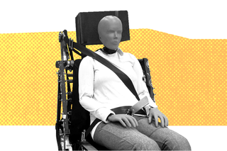 female crash test dummy